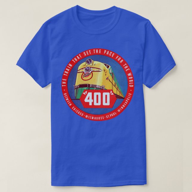 T-shirt 1950 Chicago et North Western Railroad (Design devant)