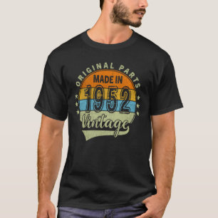 T-shirt 1952 - 73 Anniversaire Cadeau pour Hommes et Femme