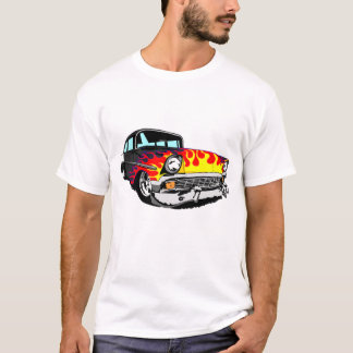 T-shirt 1956 a flambé le Bel Air dans le noir
