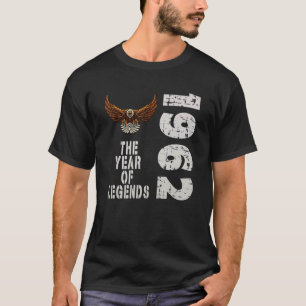 T-shirt 1962 année de naissance 1962 Année des légendes 1