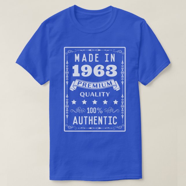 T-SHIRT 1963 (Design devant)