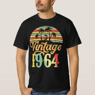 T-shirt 1964 Joyeux cadeau d'anniversaire , Vintage 1964 C