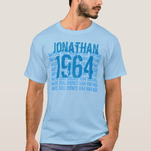 T-shirt 1964 Mature Full Corps Vintage 50th Gift v1