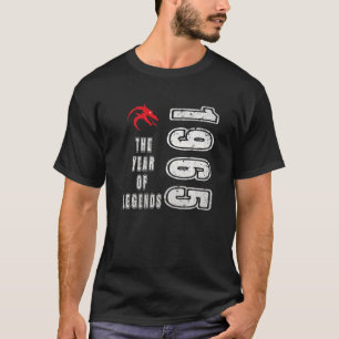T-shirt 1965 année de naissance 1965 Année des légendes