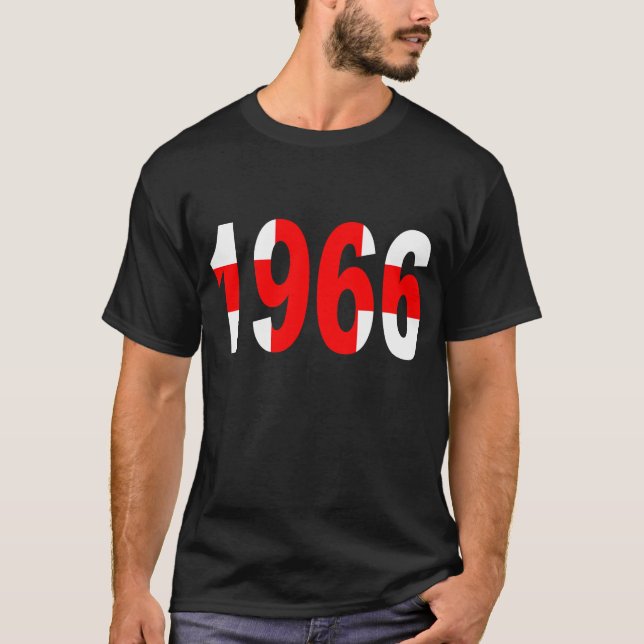 T-shirt 1966 - coupe du monde de l'Angleterre (Devant)