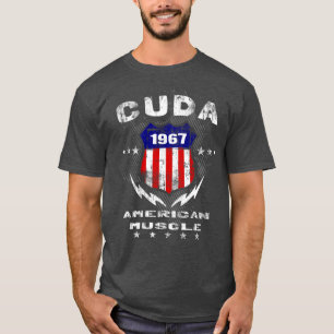 T-shirt 1967 américain de muscle de Cuda
