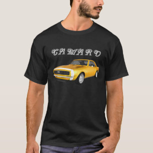 T-shirt 1967 Camaro SS : Finition jaune : 3D Modèle :
