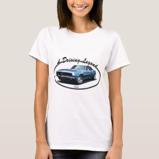 T-SHIRT 1968 NOIR DE CAMARO SOLIDES SOLUBLES