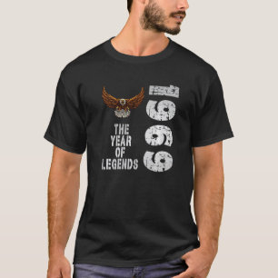 T-shirt 1969 année de naissance 1969 Année des légendes