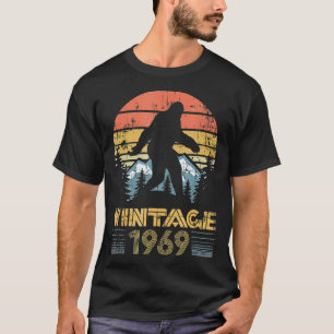 T-shirt 1969 Vintage 50e anniversaire cadeau drôle Bigfoo