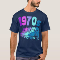 1970 les années 70 Disco Distressed Roller Skates