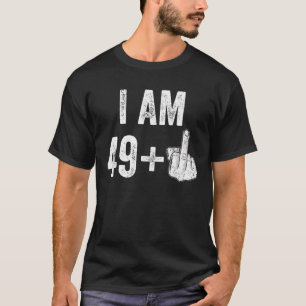 T-shirt 1971 1972 Anniversaire Homme Him Fun 50 Funny 50e