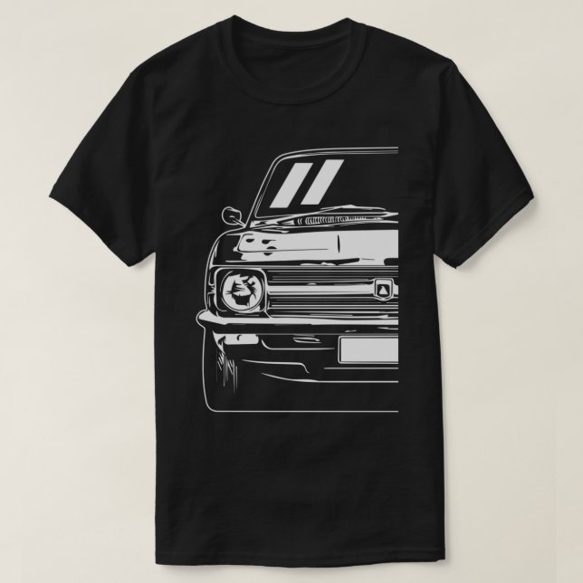T-shirt 1971 Torana LC LJ GTR - Art automobile (Design devant)
