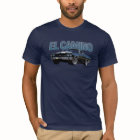 T-shirt 1972 d'EL Camino solides solubles de noir