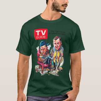 T-shirt 1972 TV Guide Odd Couple couverture