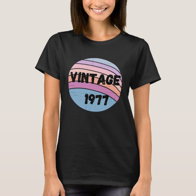 T-shirt 1977 vintage (Devant)