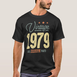 T-shirt 1979 - 43rd Birthday Retro Classic