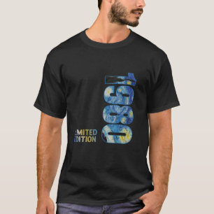 T-shirt 1980 Anniversaire Vincent Van Gogh Nuit étoilée