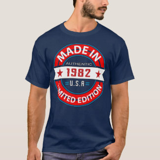 T-shirt 1982 41 Année