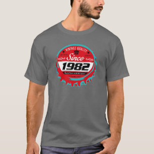 T-shirt 1982 d'année de naissance