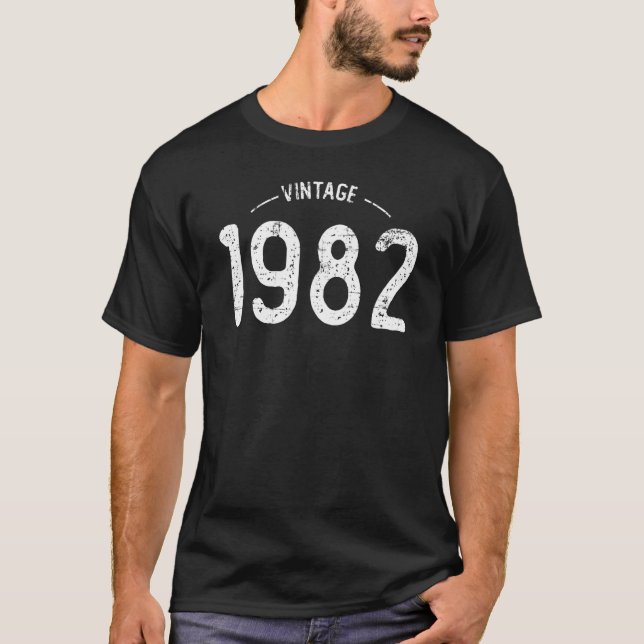 T-shirt 1982 vintage (Devant)
