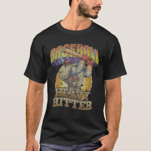 T-Shirt 1983 de baseball lourd