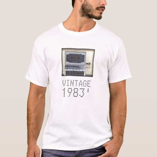 T-SHIRT 1983', VINTAGE (Devant)