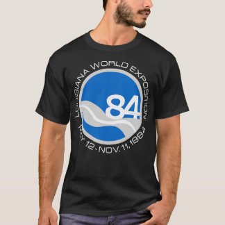 T-shirt 1984 Louisiana World Exposition Icon avec Dates T