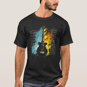 T-shirt 1985 Original Fun Coloré Rétro Flammes Classique C