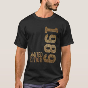 T-shirt 1989 Magnifique Année de naissance Rétro 1989 depu