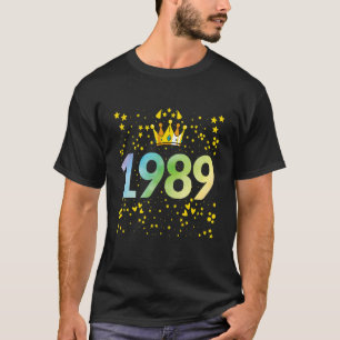 T-shirt 1989e anniversaire 1989 1