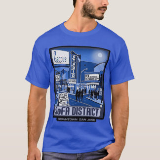T-shirt 1990s quartier SoFA San Jose Actif