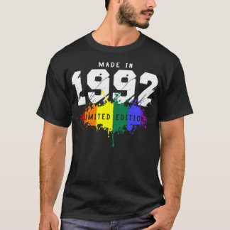 T-shirt 1992 Anniversaire gay LGBT
