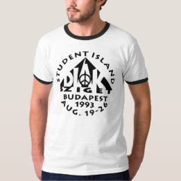 T-shirt 1993 Hongrie Budapest Diak Sziget