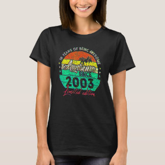 T-shirt 19 ans d'être génial 19 Anniversaire 19 ans