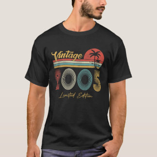 T-shirt 19 ans Vintage 2005 Limited Edition 19e Birt