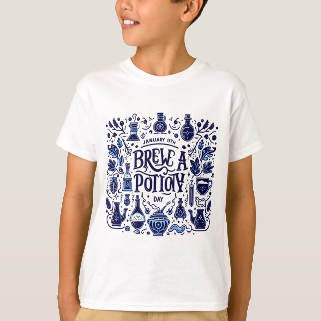 T-shirt 19 janvier - Fête de la potion (Devant)
