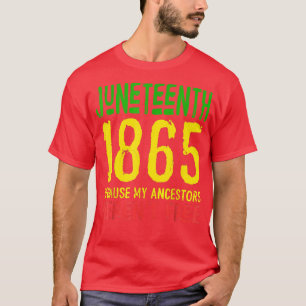 T-shirt 19 juin 1865 Jour de la Liberté 19ème