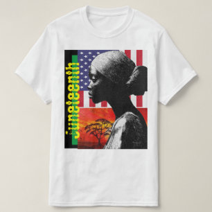 T-shirt 19 juin : Célébration de la liberté