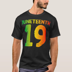 T-shirt 19 juin Couleurs africaines 19 juin 1865 Hommes