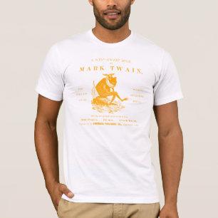 T-shirt 19ème C. Grenouille sautante de Twains de marques