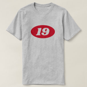 T-shirt 19ème cadeau de chemise d'anniversaire d'âge fai