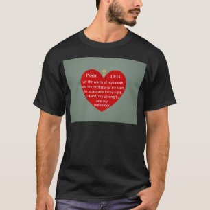 T-shirt 19h14 de psaume