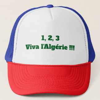 T-shirt 1, 2, 3 Viva Algeria Trucker Hat