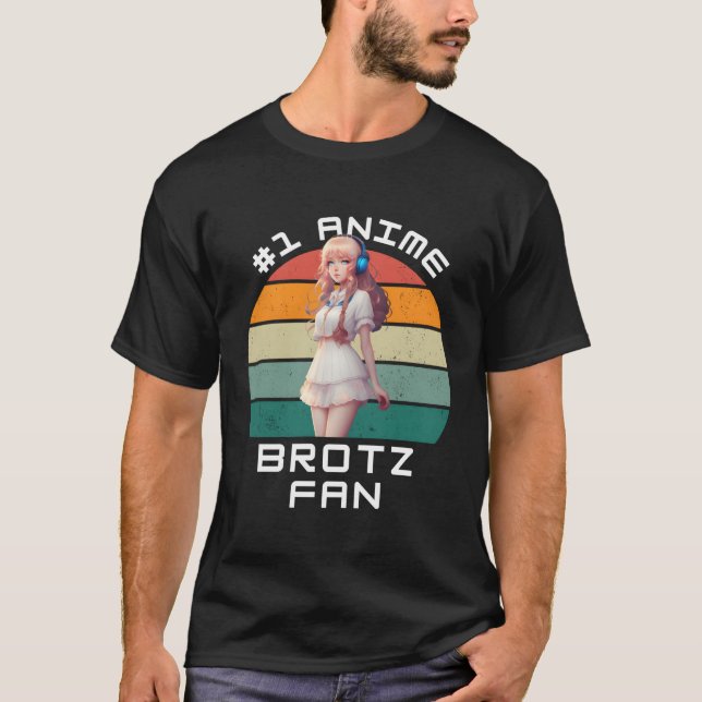 T-shirt 1 Anime Brotz Ga Kawaii Anime Fan (Devant)