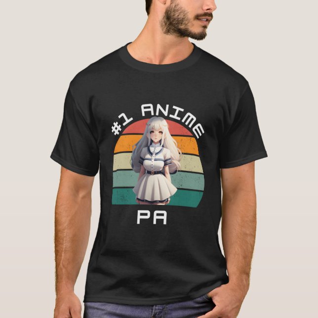 T-shirt 1 Anime Pa Ga Kawaii Belle (Devant)