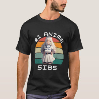 T-shirt 1 Anime Sibs Ga Kawaii Belle