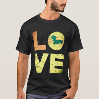 T-shirt 1 Cadeaux de maman de chien rétro vintage Dachshun
