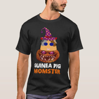 T-shirt 1 Cochon d'Inde Maman Monstre Citrouille Monstre D