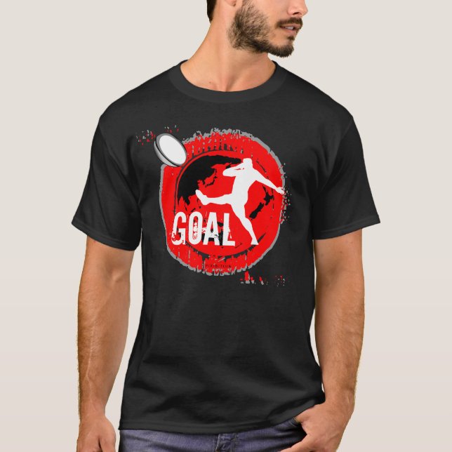 T-shirt 1 de but de rugby (Devant)